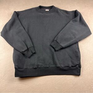 Premier Black Men's Crewneck Sweatshirt